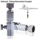 1/8 Airbrush Quick Adapters Disconnect Release Coupling Brush Connector T0C7